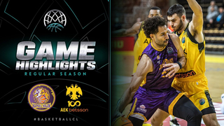 Hapoel Holon v AEK BETSSON BC | Gameday 2 | Highlights | #BasketballCL 2023-24
