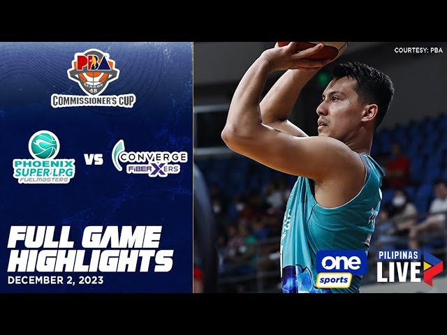 Phoenix vs. Converge highlights | PBA Season 48 Commissioner's Cup - Dec. 2, 2023