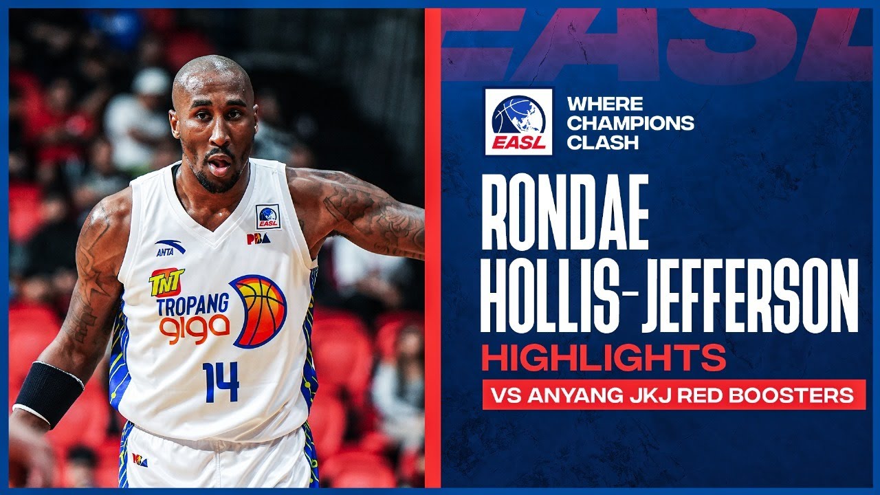 Game Highlights: TNT Tropang Giga Rondae Hollis-Jefferson 33 pts vs. Jung Kwan Jang | Jan 24, 2024