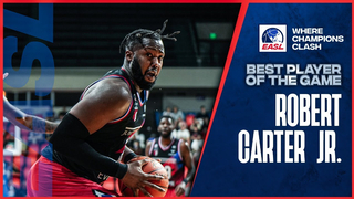 Player of the Game: Anyang Jung Kwan Jang Red Boosters Robert Carter Jr. 22 pts vs. TNT Tropang Giga