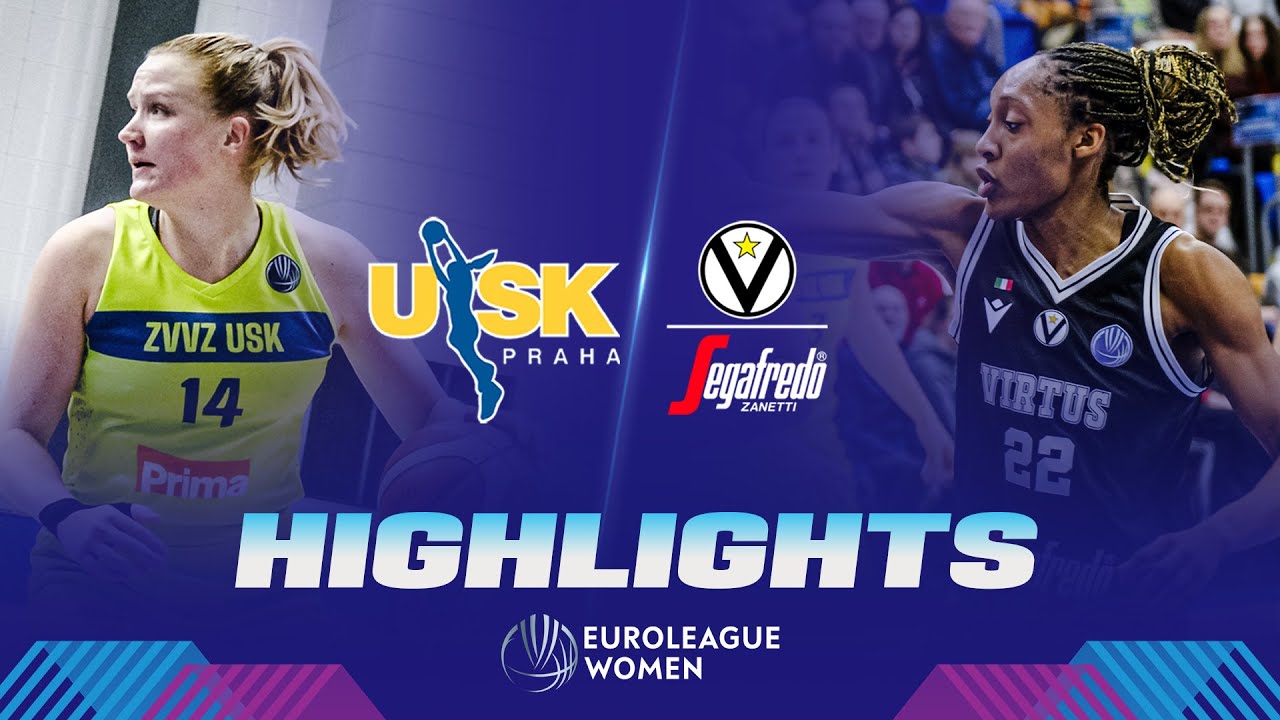 ZVVZ USK Praha v Virtus Segafredo Bologna | Gameday 13 | Highlights | EuroLeague Women 2023-24