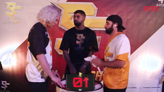 'White Simba' SWATS 'Johnny Juice' at SlapFIGHT Championship