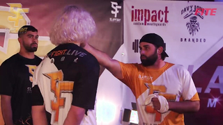 'White Simba' SWATS 'Johnny Juice' at SlapFIGHT Championship