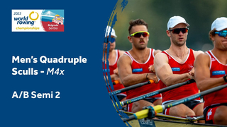 2023 World Rowing Championships - Men's Quadruple Sculls - Semifinal A/B 2
