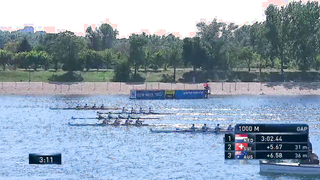 2023 World Rowing Championships - Men's Quadruple Sculls - Semifinal A/B 2