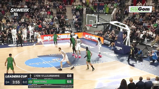 Lyon Villeurbanne vs. Nanterre | Leaders Cup 2024 Recap | LNB Official
