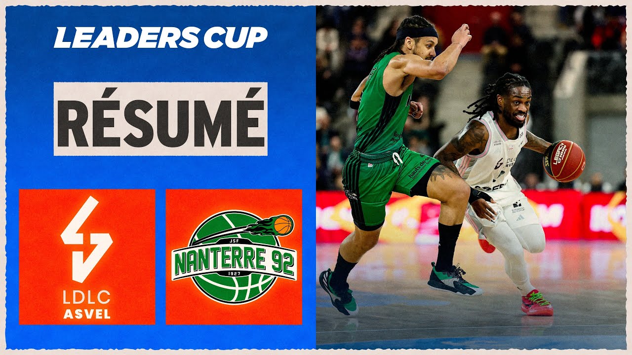 Lyon Villeurbanne vs. Nanterre | Leaders Cup 2024 Recap | LNB Official