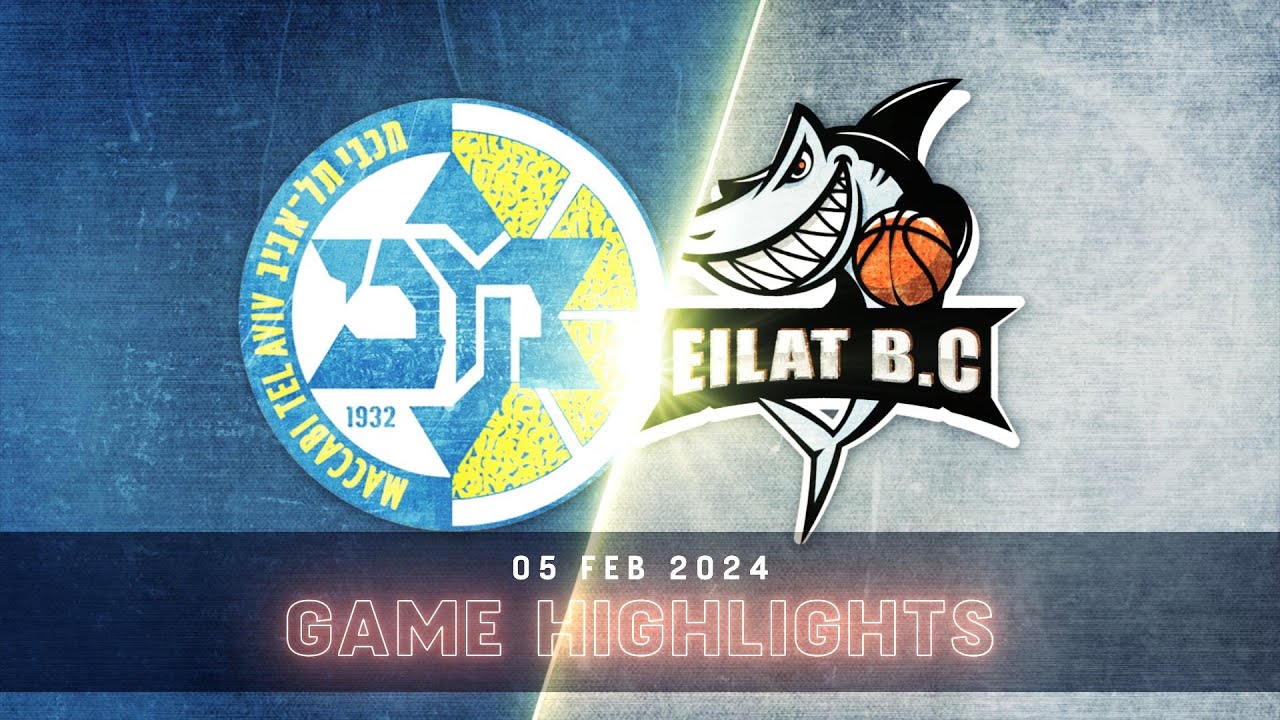 All the goals: Maccabi Tel Aviv - Hapoel Eilat