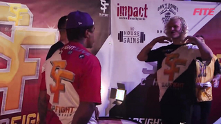 'White Simba' CLASHES with 'Young James' at SlapFIGHT Championship!