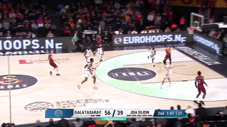 Galatasaray EKMAS v JDA Bourgogne Dijon | Gameday 2 | Highlights | #BasketballCL 2023-24