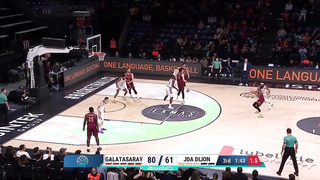 Galatasaray EKMAS v JDA Bourgogne Dijon | Gameday 2 | Highlights | #BasketballCL 2023-24