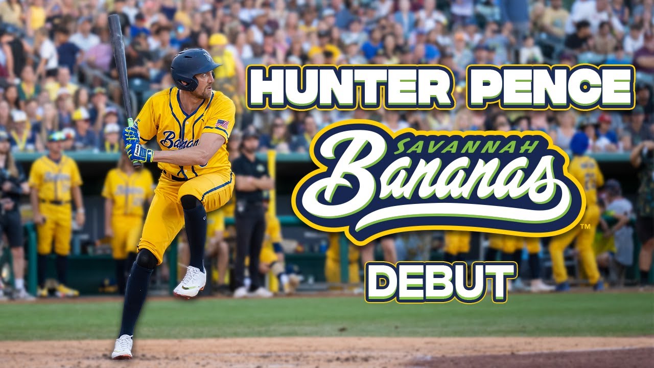 Hunter Pence Steals Show for The Savannah Bananas