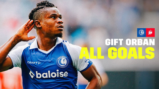 GIFT ORBAN impressed everyone with a total of 18 goals.