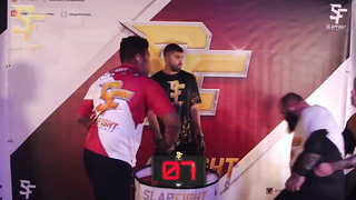 SlapFIGHT: Heavyweight Boxer SLAPS a TANK!