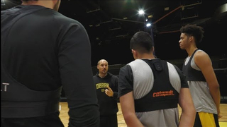 Technology in the League presented by Catapult. This is how Obras Basket works.