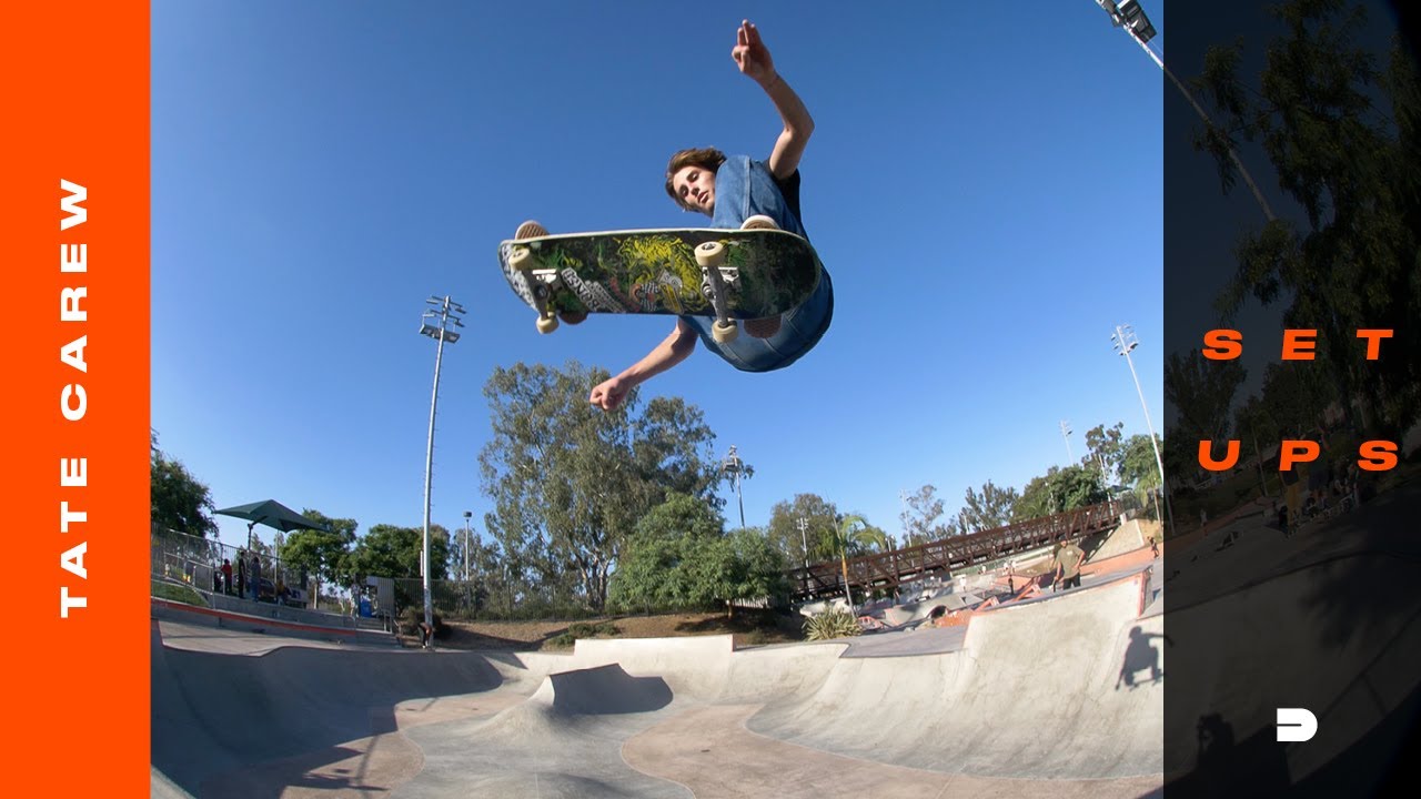 Setups: Transition Fiend Tate Carew Explains Skateboard Gear