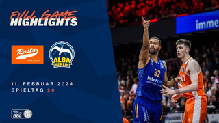 RASTA Vechta vs. ALBA BERLIN - Full Game Highlights - Matchday 20, Season 23/24