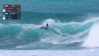 Jordy Smith vs Rio Waida | Hurley Pro Sunset Beach 2024 - Round of 16