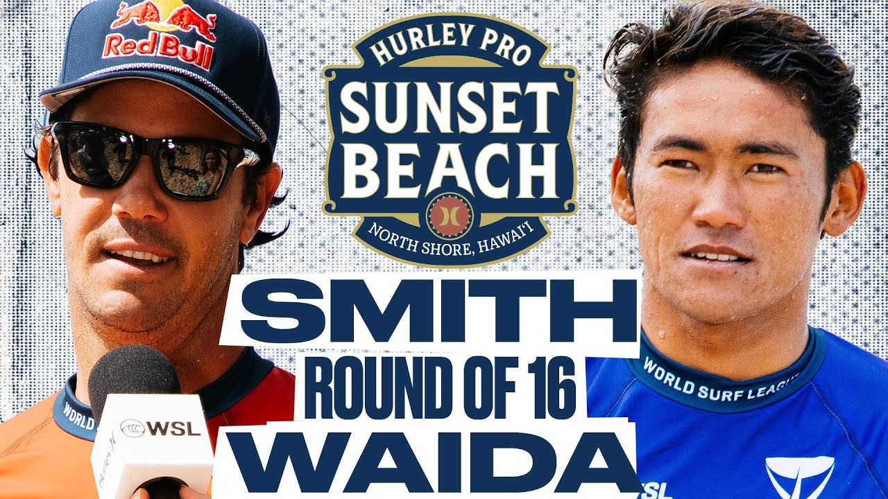 Jordy Smith vs Rio Waida | Hurley Pro Sunset Beach 2024 - Round of 16