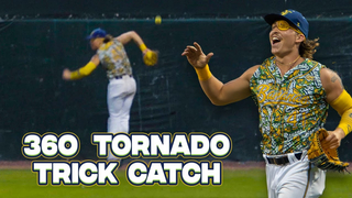 Behind The Back 360 Tornado Catch | The Savannah Bananas