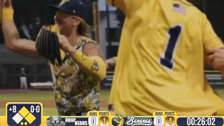 Behind The Back 360 Tornado Catch | The Savannah Bananas