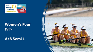 2023 World Rowing Championships - Women's Four - Semifinal A/B 1