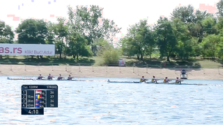 2023 World Rowing Championships - Women's Four - Semifinal A/B 1