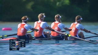 2023 World Rowing Championships - Women's Four - Semifinal A/B 1