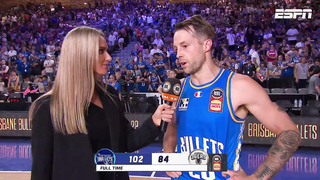 Nathan Sobey post-game interview vs Adelaide 36ers - Round 19, NBL24
