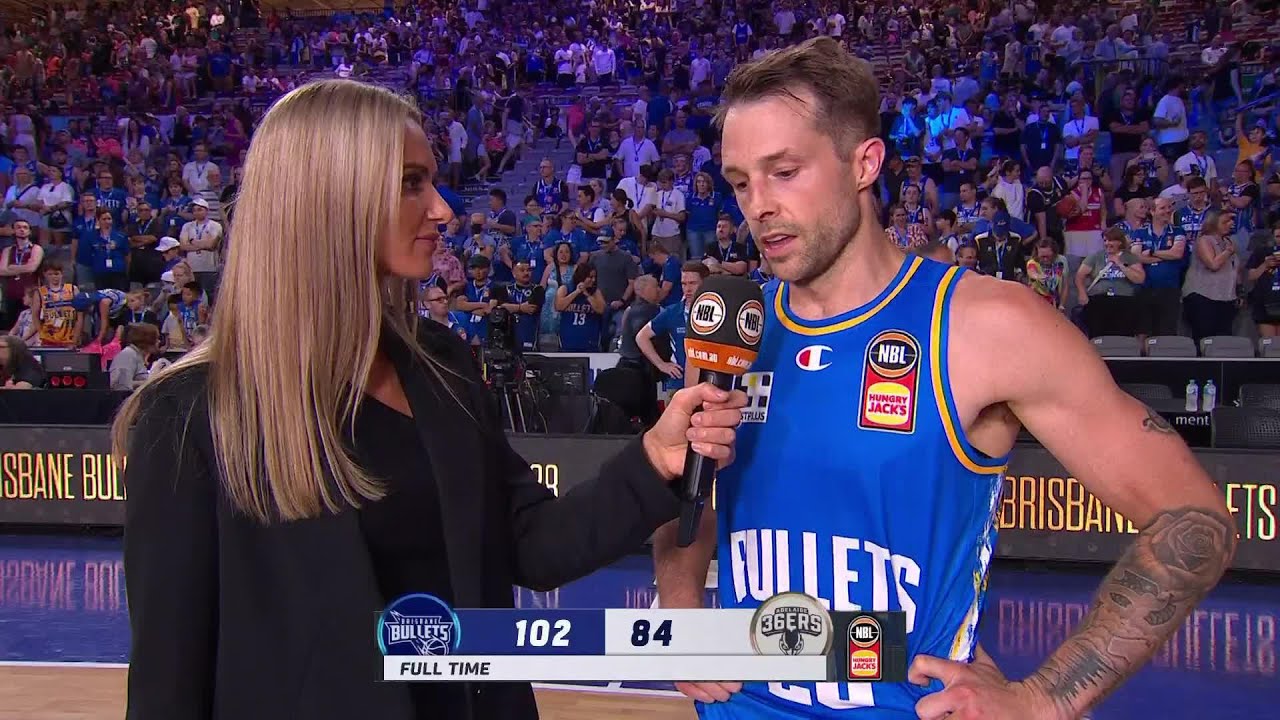 Nathan Sobey post-game interview vs Adelaide 36ers - Round 19, NBL24