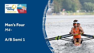 2023 World Rowing Championships - Men's Four - Semifinal A/B 1