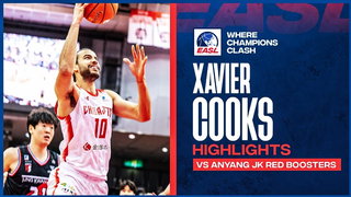 Game Highlights: Chiba Jets Xavier Cooks scores 28 points vs. Anyang Jung Kwan Jang Red Boosters