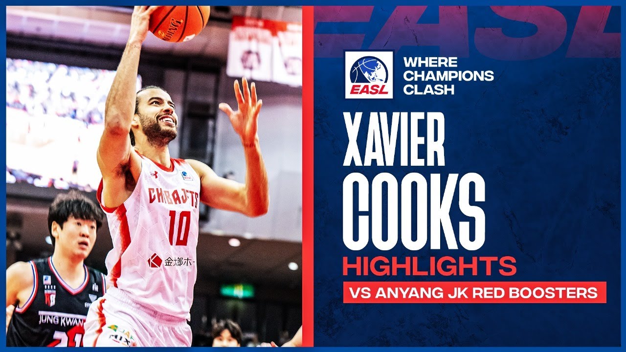Game Highlights: Chiba Jets Xavier Cooks scores 28 points vs. Anyang Jung Kwan Jang Red Boosters