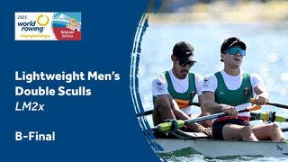 2023 World Rowing Championships - Lightweight Men's Double Sculls B-Final - Olympic Qualification