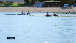 2023 World Rowing Championships - Lightweight Men's Double Sculls B-Final - Olympic Qualification
