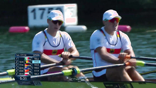 2023 World Rowing Championships - Lightweight Men's Double Sculls B-Final - Olympic Qualification