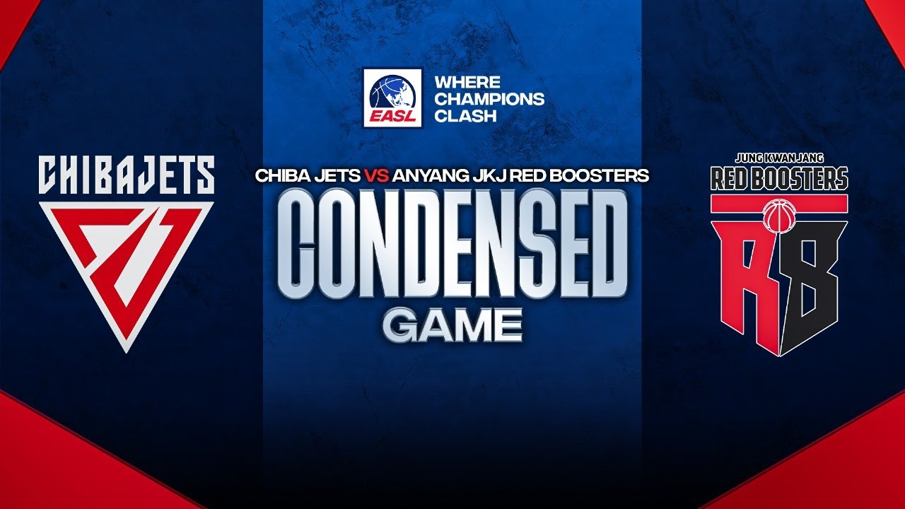 Condensed Game: Chiba Jets vs. Anyang Jung Kwan Jang Red Boosters | Jan 10, 2024