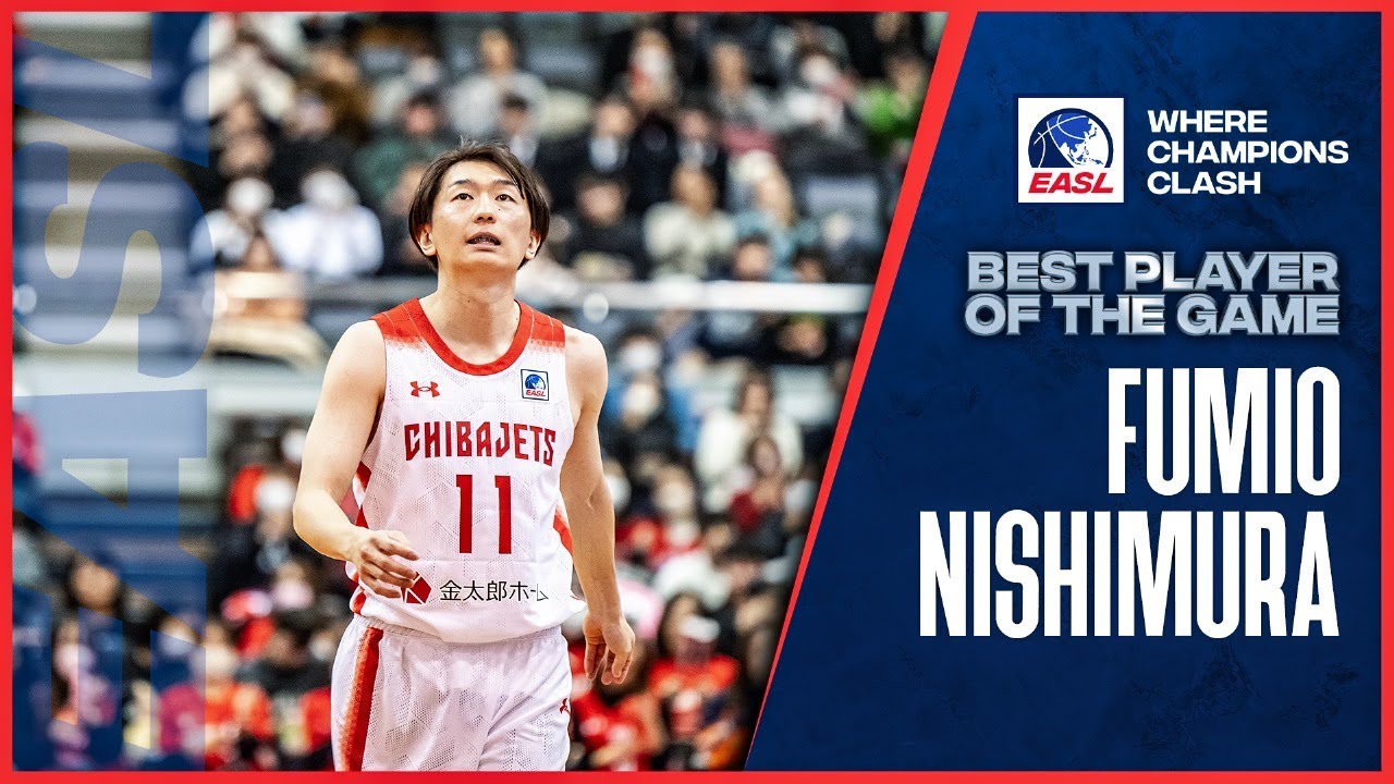 Player of the Game: Chiba Jets Fumio Nishimura 24 points vs. Anyang Jung Kwan Jang Red Boosters
