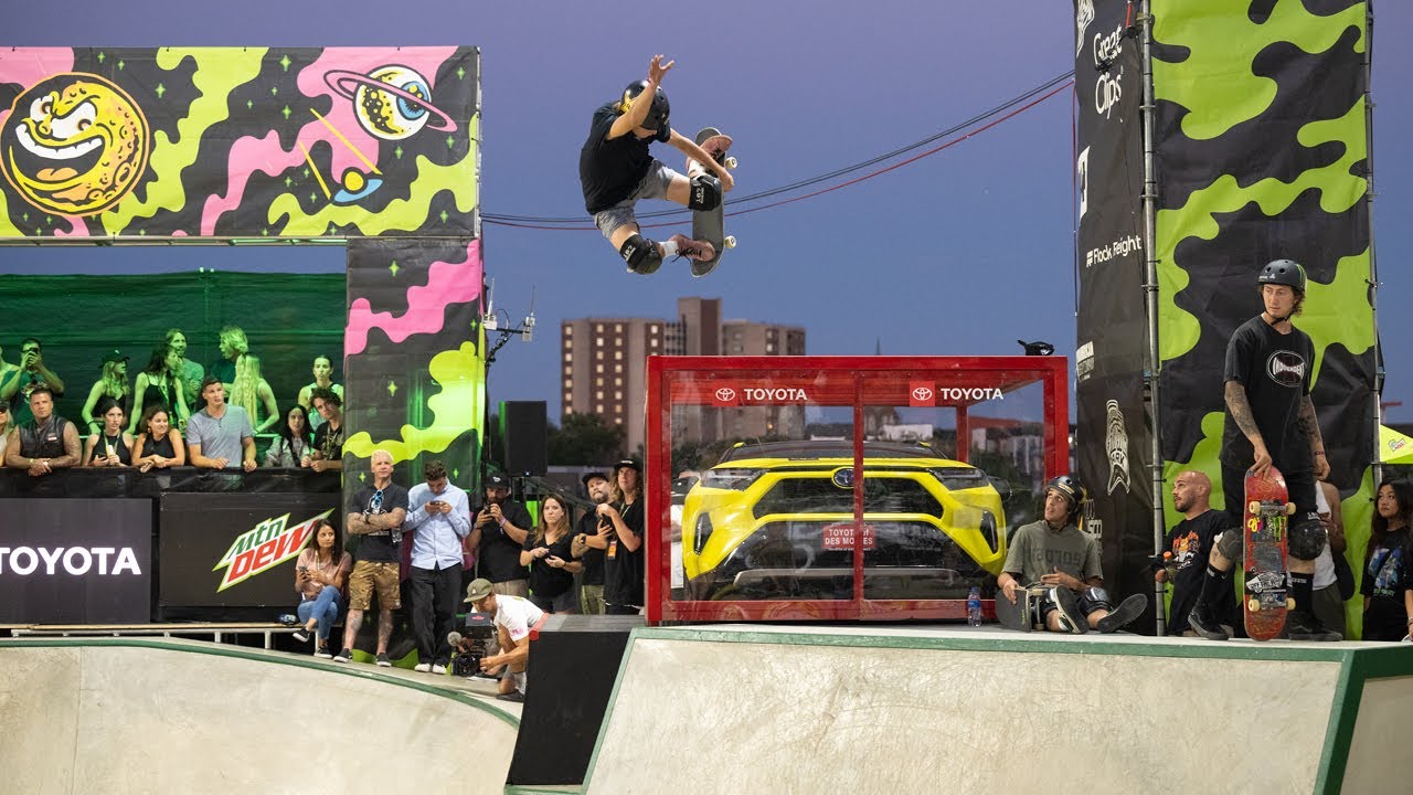 Top Three Winning runs from Men's Park Final | Dew Tour Des Moines 2022