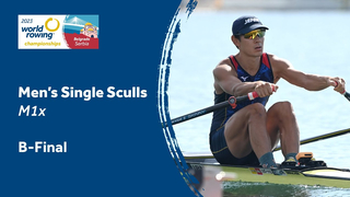 2023 World Rowing Championships - Men's Single Sculls B-Final - Olympic Qualification
