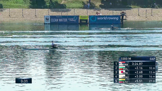 2023 World Rowing Championships - Men's Single Sculls B-Final - Olympic Qualification