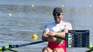 2023 World Rowing Championships - Men's Single Sculls B-Final - Olympic Qualification