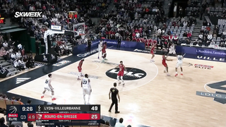 Lyon Villeurbanne vs. Bourg en Bresse | Summary 2023/2024 | LNB Officiel