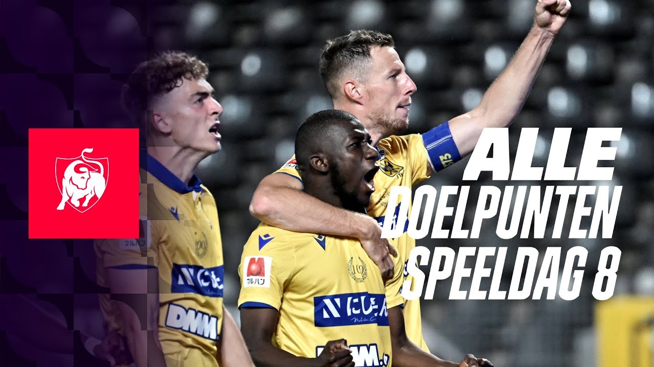 All Goals Matchday 8 Jupiler Pro League Highlights 23/24"