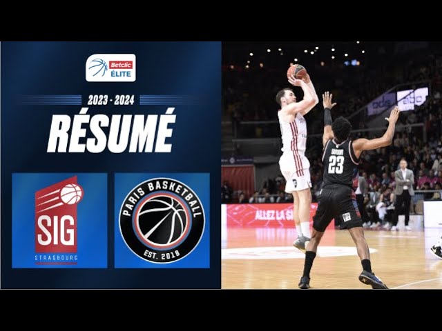 Strasbourg vs. Paris | Summary 2023/2024 | LNB Official