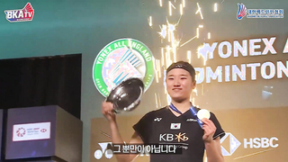 BKA TV Goes to the Return Scene of the National Badminton Team from the All England Open