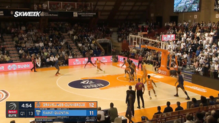 Gravelines Dunkerque vs. Saint-Quentin | Résumé 2023/2024 | LNB Officiel
