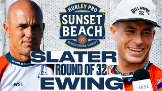 Kelly Slater vs Ethan Ewing | Hurley Pro Sunset Beach 2024 - Round of 32