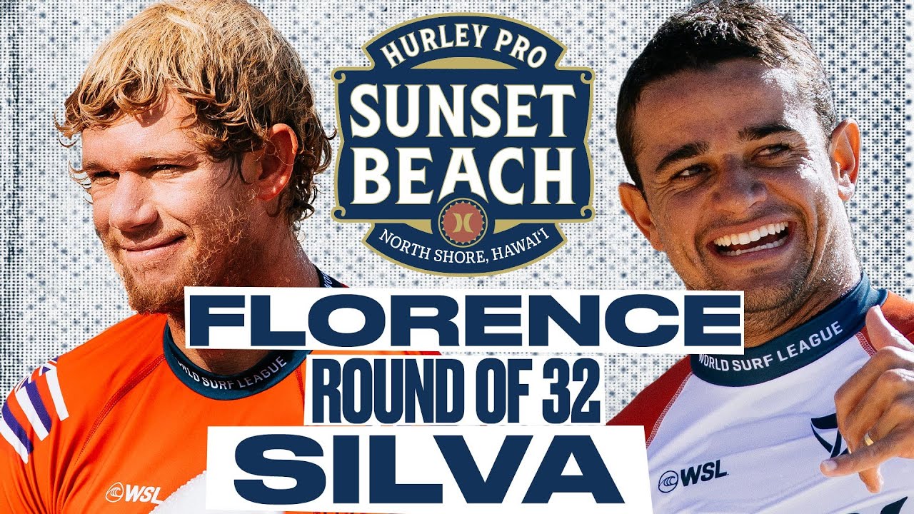 John John Florence vs Deivid Silva | Hurley Pro Sunset Beach 2024 - Round of 32