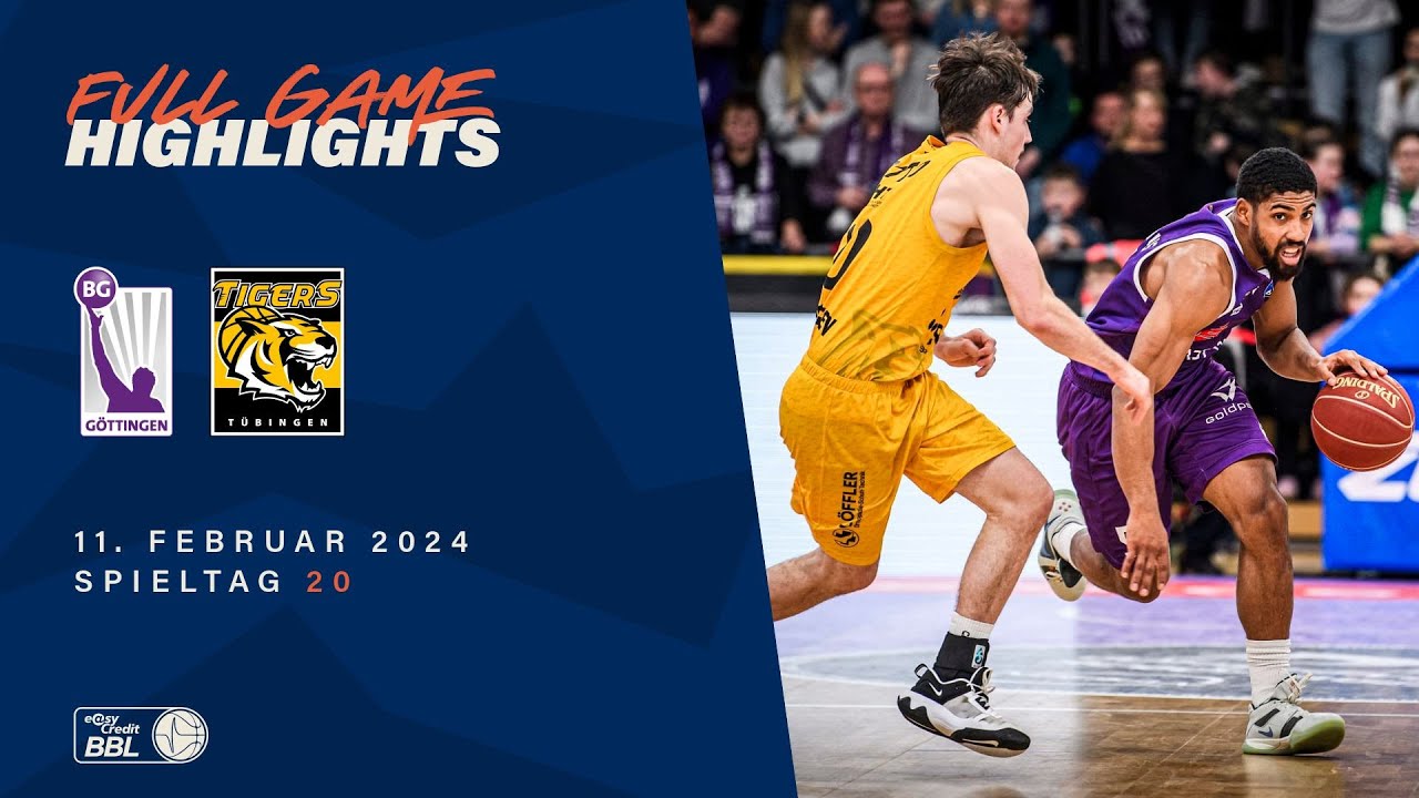BG Göttingen vs. Tigers Tübingen -Season 23/24